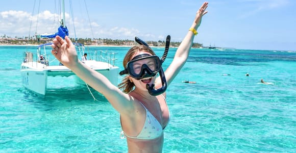 Punta Cana Family Catamaran Cruise with Snorkeling Adventure