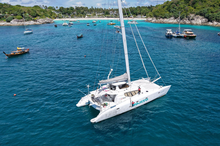 Phuket: Coral, Racha Islands & Promthep Cape Sunset Day Tour Standard Option (Meeting Point)