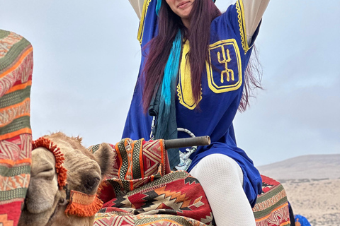 Agadir/Taghazout: Sunset Camel Ride with BBQ and Music Show