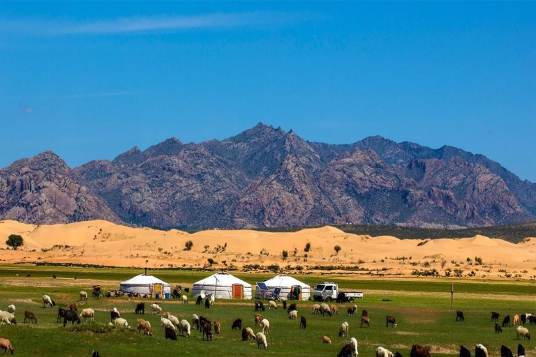 Semi Gobi overnachting met nomade en Khustai nationaal park