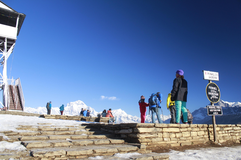 Från Pokhara Budget: 2 dagar 1 natt Ghorepani Poon Hill Trek