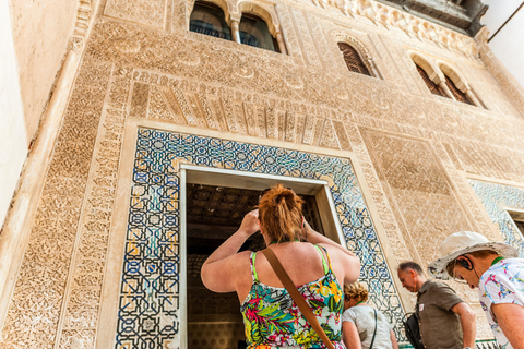 Granada: Alhambra & Nasrid Palaces Tour with Tickets Private Tour in Italian