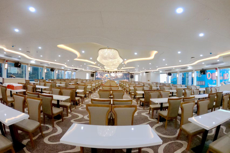 Qiantang River Night Cruise First Deck: Hall Seating