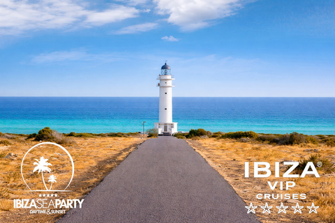 Ibiza: Formentera VIP Boat Paella, BBQ, OpenBar, DJ & Sunset BASIC TICKET with 5h Open Bar & Breakfast