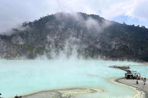 Jakarta/Bandung: Kawah Putih, Rengganis & Highlights Tour From Bandung- No Ticket (No Al-Jabbar Mosque)
