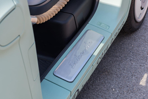 Antibes: Tour in a 100% electric Fiat Topolino 1-hour Discovery Tour in a Fiat Topolino