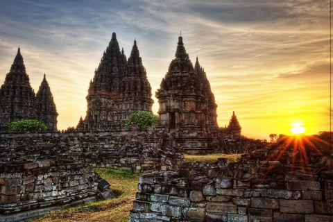 Yogyakarta: Prambanan Temple Guided Private Tour with Ticket Prambanan Temple Guided Private Tour without Ticket