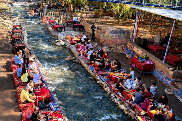 Marrakech: Ourika Waterfall, Atlas Mountain, Pottery & Lunch Private Ourika valley Tour with Guide & lunch included