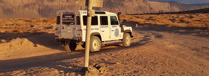 Île de Graciosa : Jeep Safari Playa De Las Conchas