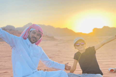 Wadi Rum-öknen: Halvdagsutflykt med jeep (morgon eller solnedgång)