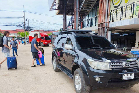 Traslado particular de Bangkok para Siem Reap Carro - Minivan