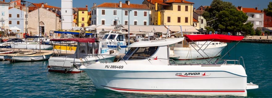 Istrie : Tour en bateau privé avec skipper