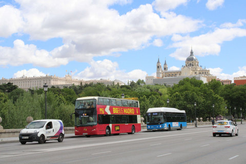 Madrid: Big Bus Panoramic Night Tour by Open-top Bus Panoramic Night Tour by Open-top Bus with Live Guide