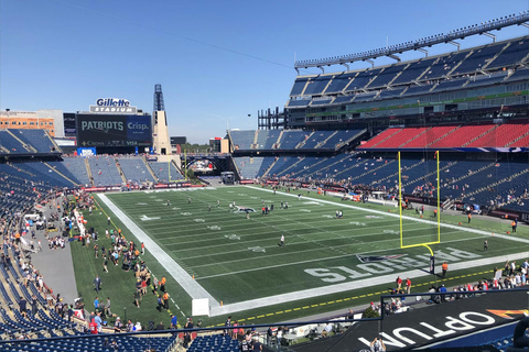Boston: New England Patriots Football Game Ticket End Zone