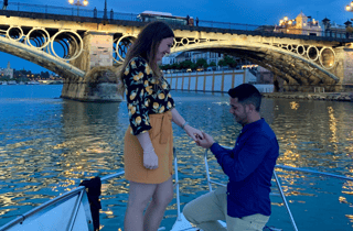 Sevilla: Romantische Bootsfahrt