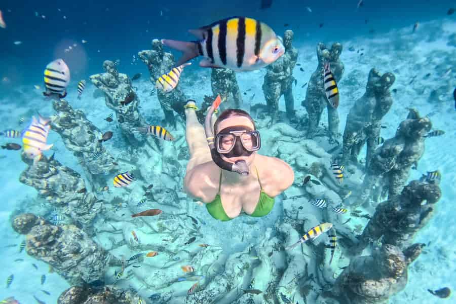 Von Gili Trawangan aus: Gili Islands Schnorcheln Bootstour. Foto: GetYourGuide
