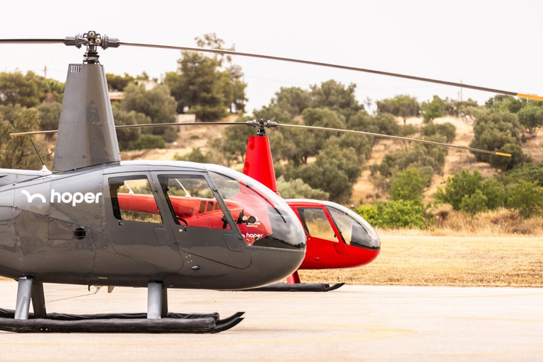 Von Athen nach Mykonos: Gemeinsamer Helikopterflug mit AussichtFlex-Hubschrauberflug-Transfer von Athen nach Mykonos