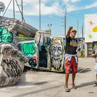 Wynwood Art District 1-Hour Street Art Tour by Golf Buggy
