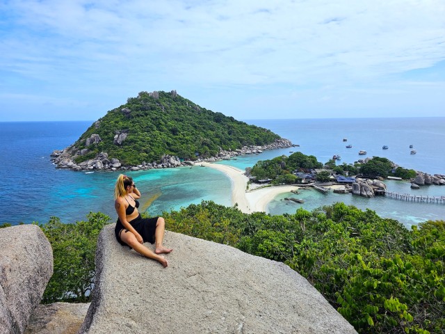 From Koh Samui: Koh Tao & Nang Yuan Boat Tour with Lunch