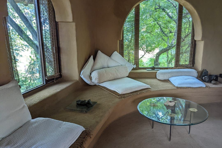 Delhi: Hidden-Gem Nature Oasis & Mudhouse Visit with Lunch