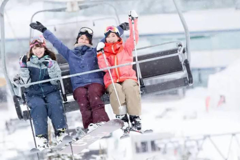 From Tokyo: Naeba Ski Resort Day Trip with Lift Pass Ski or Snowboard Gear Rental Option