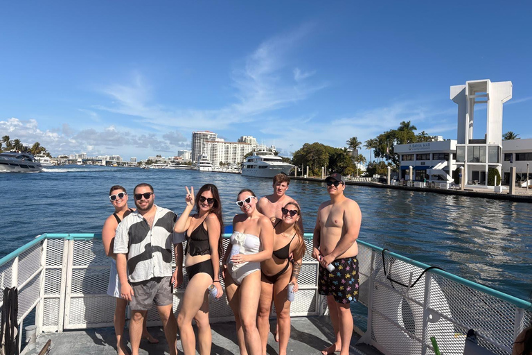 Fort Lauderdale Private Sandbar Swim & Party Boat (15-45) 4hr Large Private Party Boat