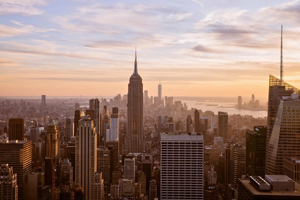 Top of the Rock Observation Deck at Rockefeller Center