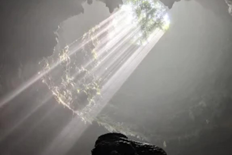 Sunrise at Nglanggeran Volcano, Jomblang Cave & Timang Tour