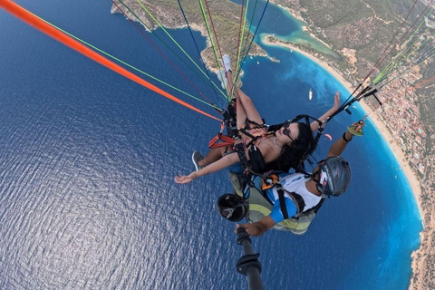 Fethiye: Fly and Dive, Paragliding and Scuba Diving Together, Transfer Included