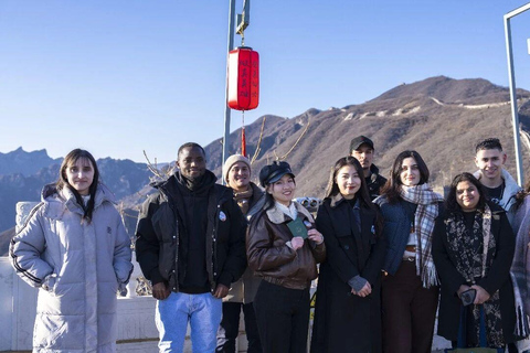 Beijing: Mutianyu Great Wall Guided Tour with Toboggan Ride Private tour guide+private driver+ticket