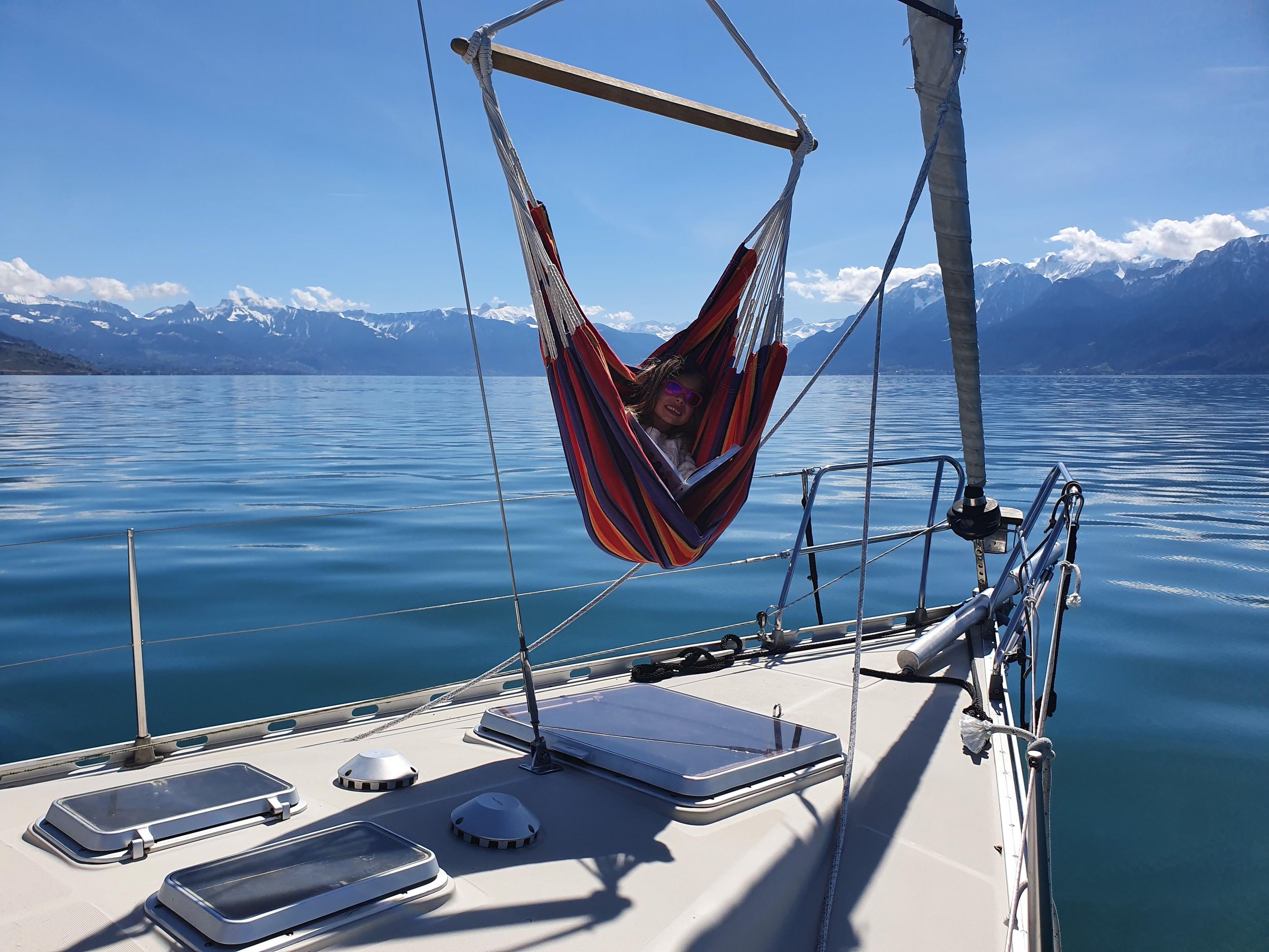 Évian: Segeltörn auf dem Genfersee