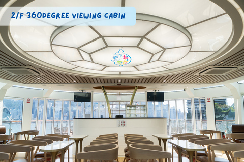 Hong Kong: Victoria Harbour Water Taxi Sightseeing Cruise 45Mins Sightseeing Trip with Modern Cruise