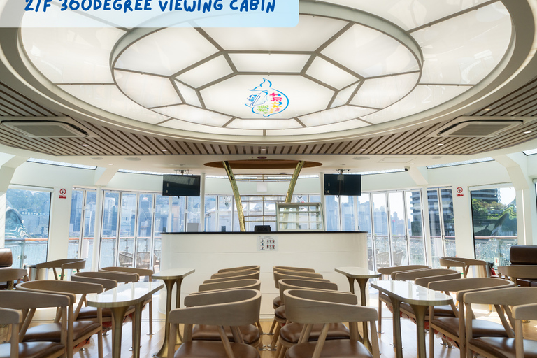 Hong Kong: Victoria Harbour Water Taxi Sightseeing Cruise 45Mins Sightseeing Trip with Modern Cruise