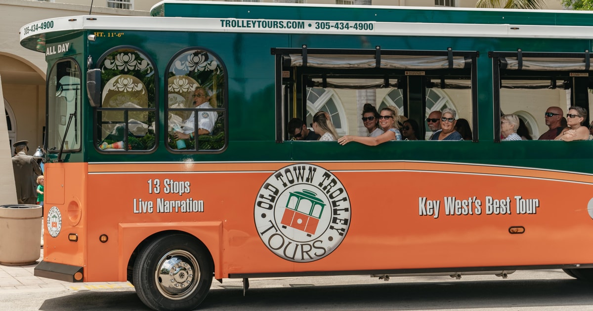 Key West Old Town Trolley 12Stop HopOn HopOff Tour GetYourGuide