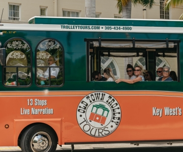 Key West: Hop-On-Hop-Off-Tour Altstadt mit Straßenbahn
