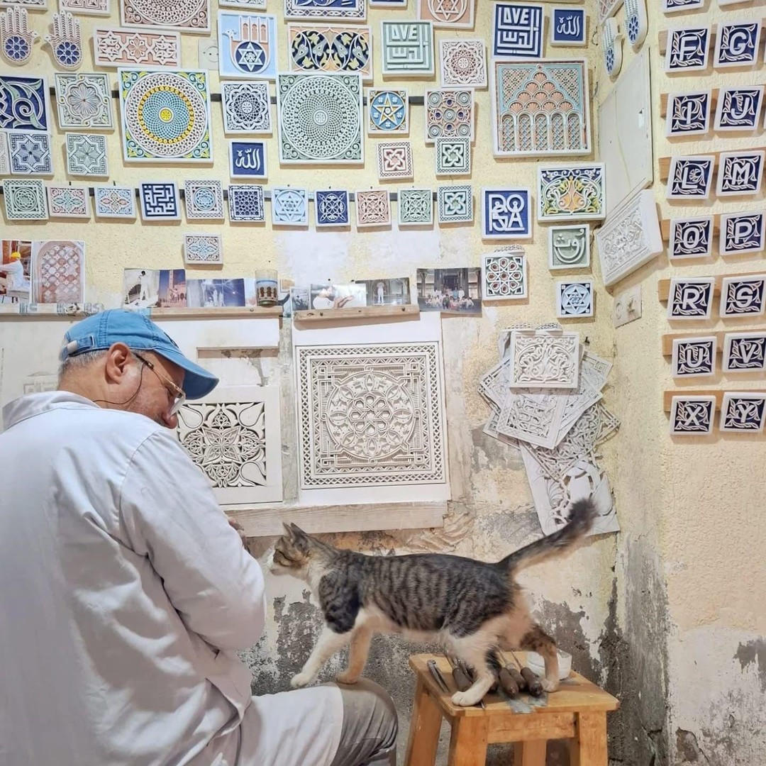 Marrakech : atelier de sculpture en plâtre et création de votre propre œuvre