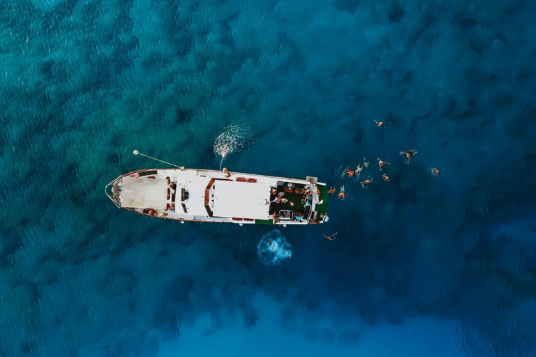 Protaras: Waterworld Turtle Cove Cruise with Swim Stops Includes Local Resort Transfer And Morning Cruise