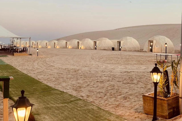 Doha: Desert Adventure, Inland Sea, and Camp Dinner
