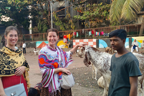 Mumbai: tour panoramico privato e tour dei bassifondi con un abitante del luogo