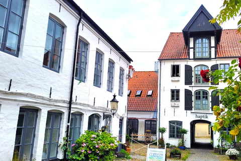 Flensburg: Ontspannen wandelen in historische oude binnenstad en haven