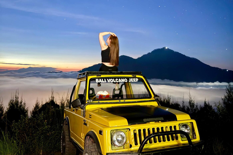 Bali: Mount Batur Sunrise by 4WD Jeep, Hot Springs & Café Hot spring ticket