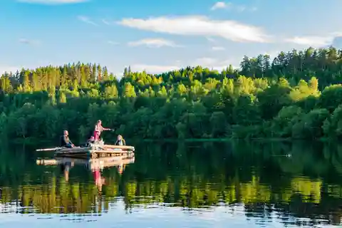 Värmland: 2-days Timber Rafting on the Klarälven River