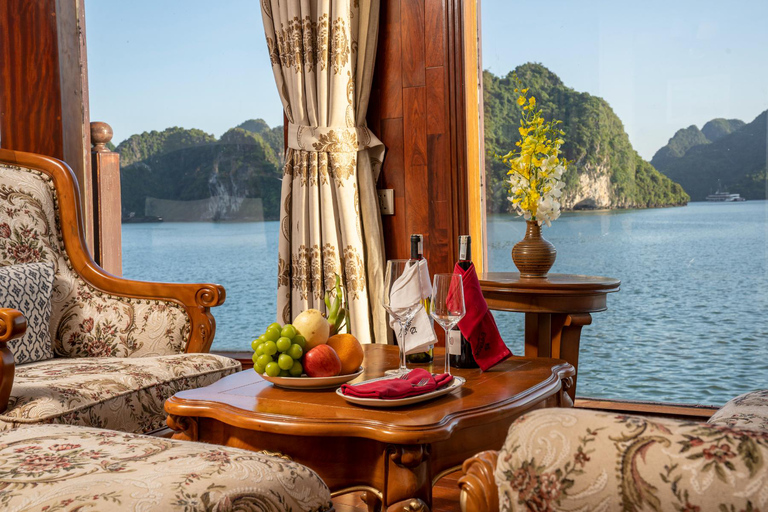 Halong Bucht: 3D2N All inclusive mit Emperor CruiseEmperor Cruise Legacy Halong | 3 Tage Hideaway