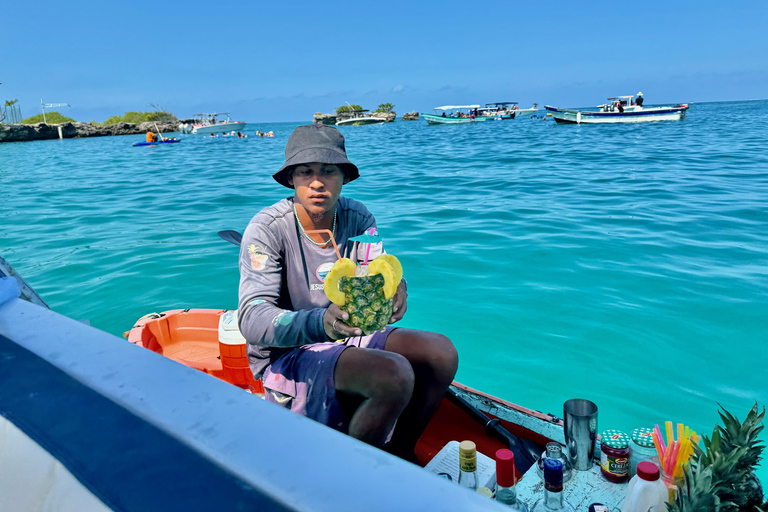 4 Isole del Rosario + Snorkeling + Cholon (isola della festa)