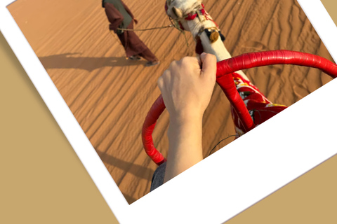 Riyadh : Sand Dune Desert Camel Ride + ATV ( Guide Bike )