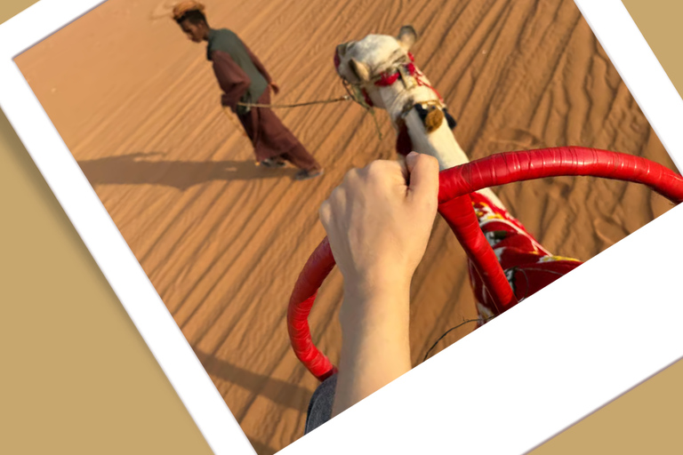 Riyadh : Sand Dune Desert Camel Ride + ATV ( Guide Bike )