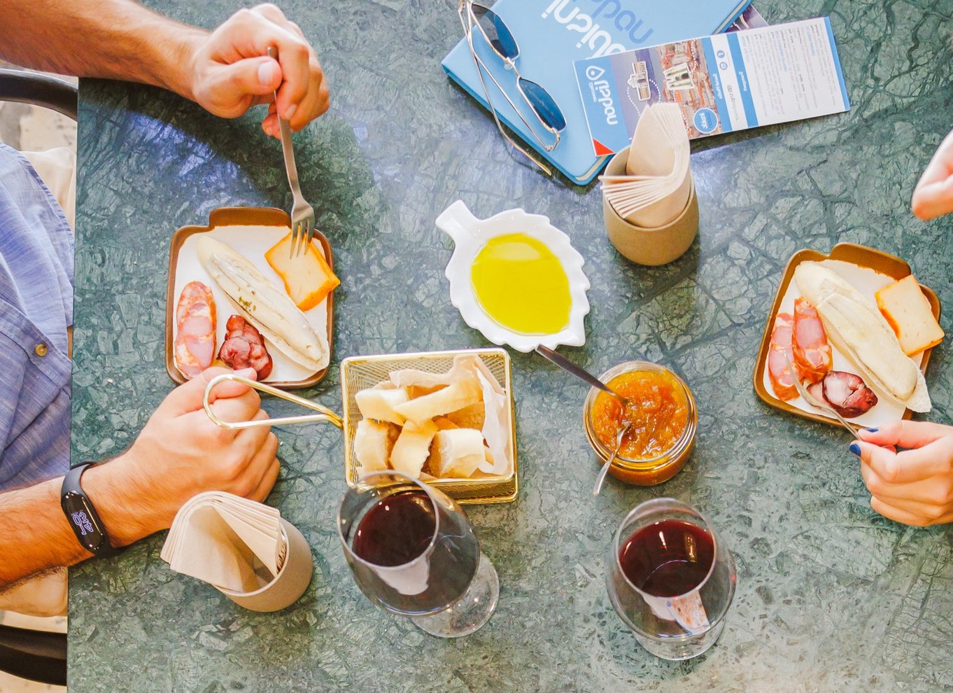 Lissabon: Mad og vin tur med en lille gruppe