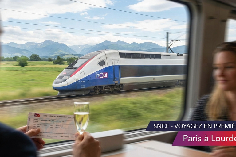 Lourdes Sanctuary Guided Tour with Transfers from Paris