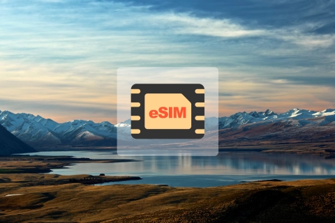 Nowa Zelandia: Plan danych mobilnych eSIM3 GB/14 dni tylko w Nowej Zelandii