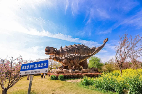 Shanghai: Baoshan Gucun Park and Dinosaur Park Entry Ticket Gucun Park ticket + Dinosaur Park ticket